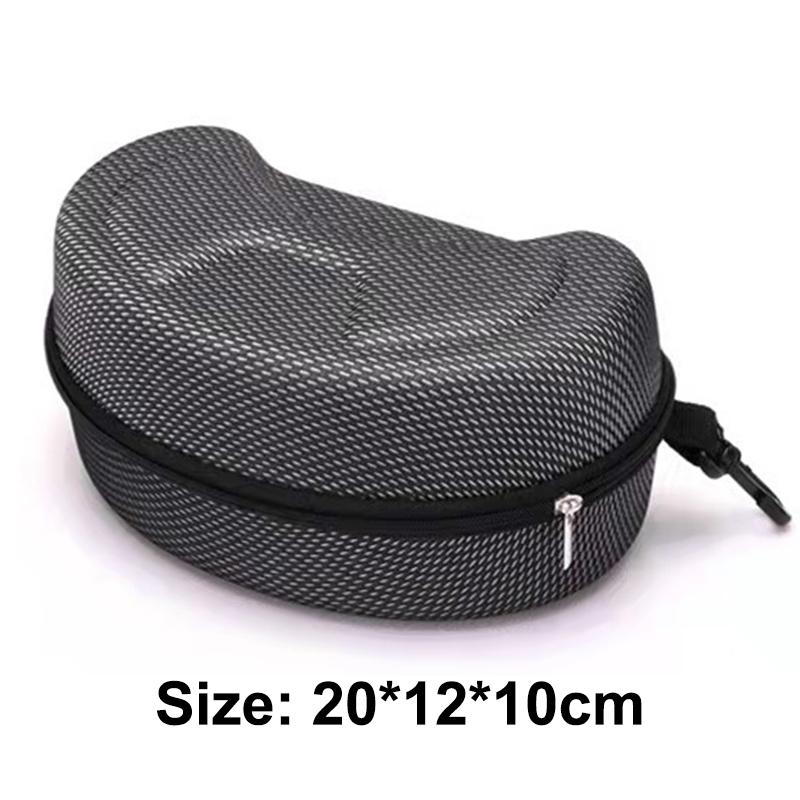 1PC Ski Snowboard Goggles Box Hard EVA Portable Protection Carrying Case Water Resistant Shockproof Shell Ski Accessories
