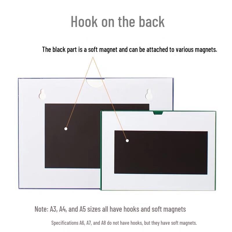 Magnetic A4 Document Display Frame