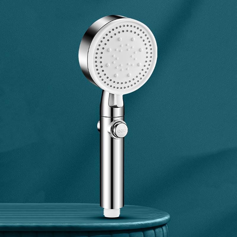 

WTEMPO 1 шт. мощная насадка для душа под давлением, необходимые предметы для домашнего/квартирного использования, ручная насадка для душа, встроенная мойка высокого давления для купания 1pc серебряный