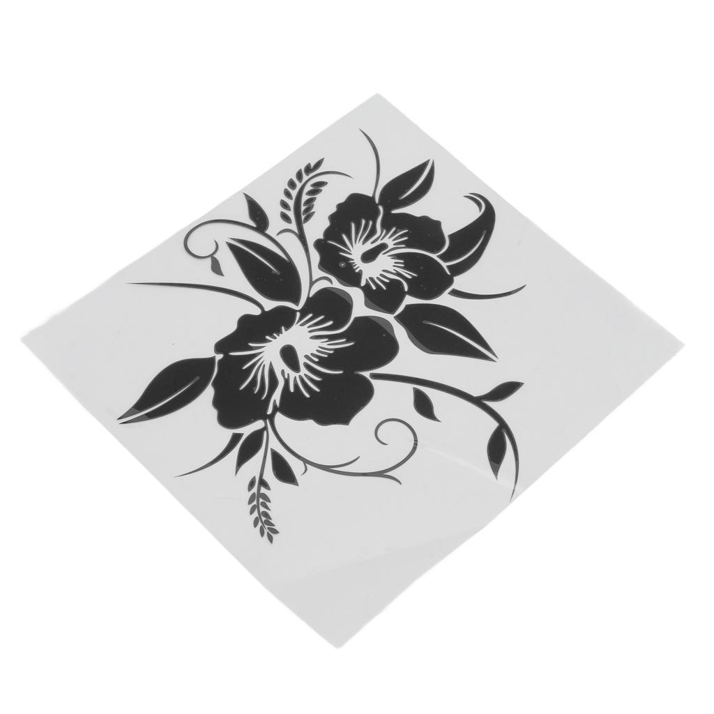 Universal Flower Car Decal Vinyl Automotive Exterior Decoration Stickers for Motorcycle Truck SUV