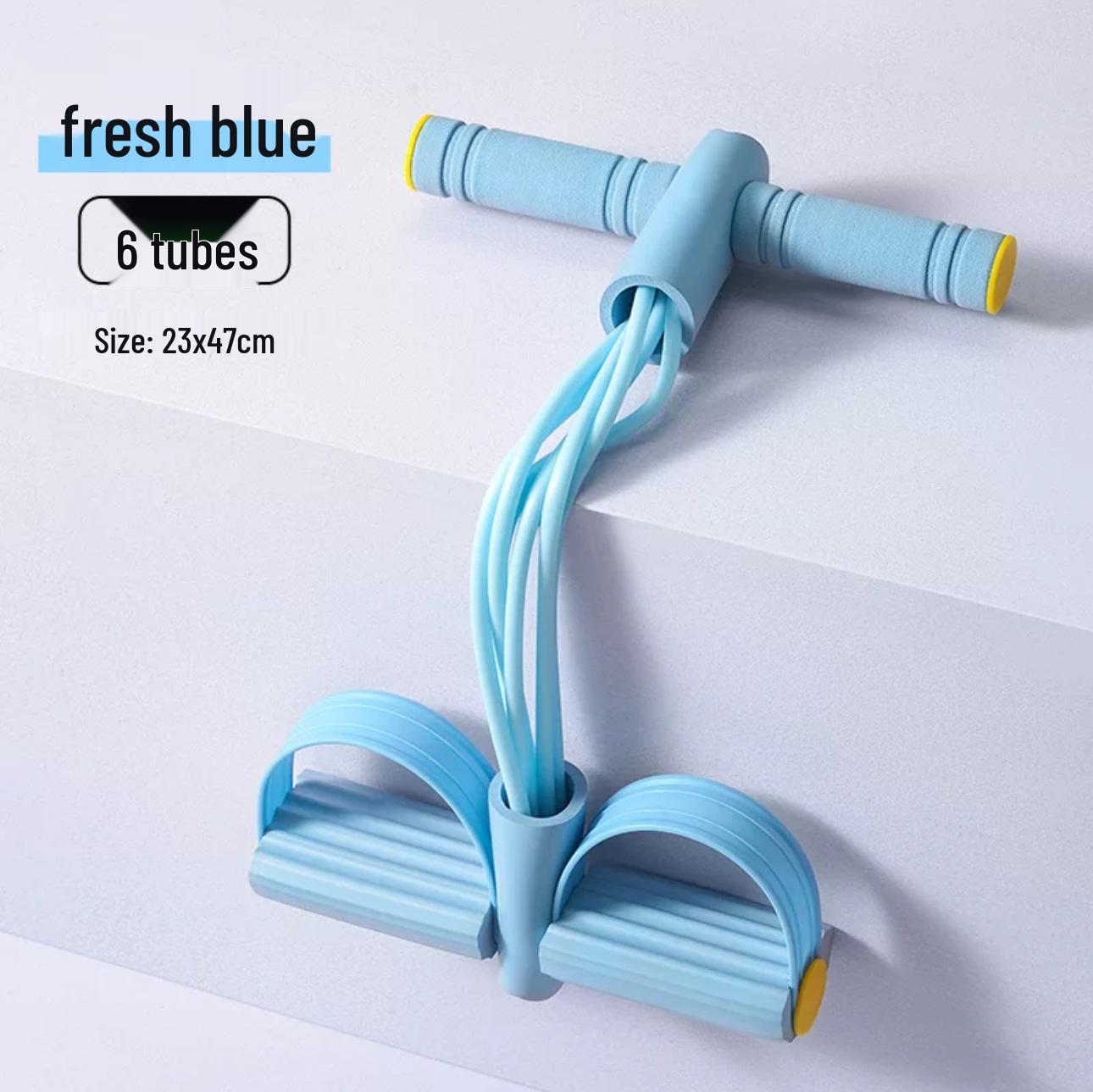 

Six-Tube Pedal Puller Sit-Up Assist Rope for Women s Home Yoga and Abdominal Training