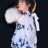 Colorful Craft Fan with Tassels Dance Hand Fan Portable Fairy Feather Fan