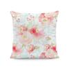 18x18 Watercolor Floral & Butterfly Pillow Cover for Spring/Summer Farmhouse Decor