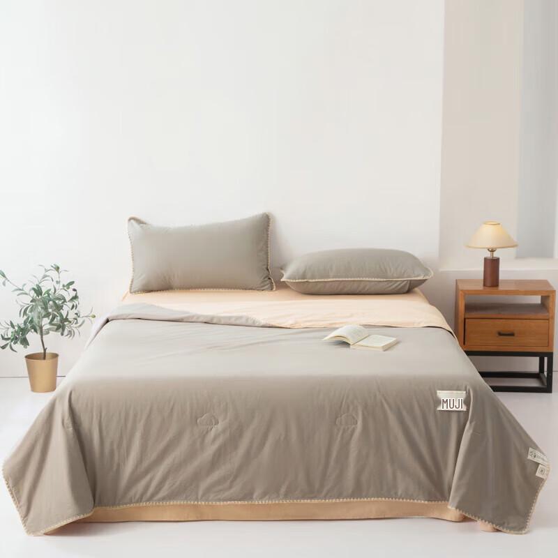 

Muji Class A Washed Cotton Soy Fiber Double Summer Quilt