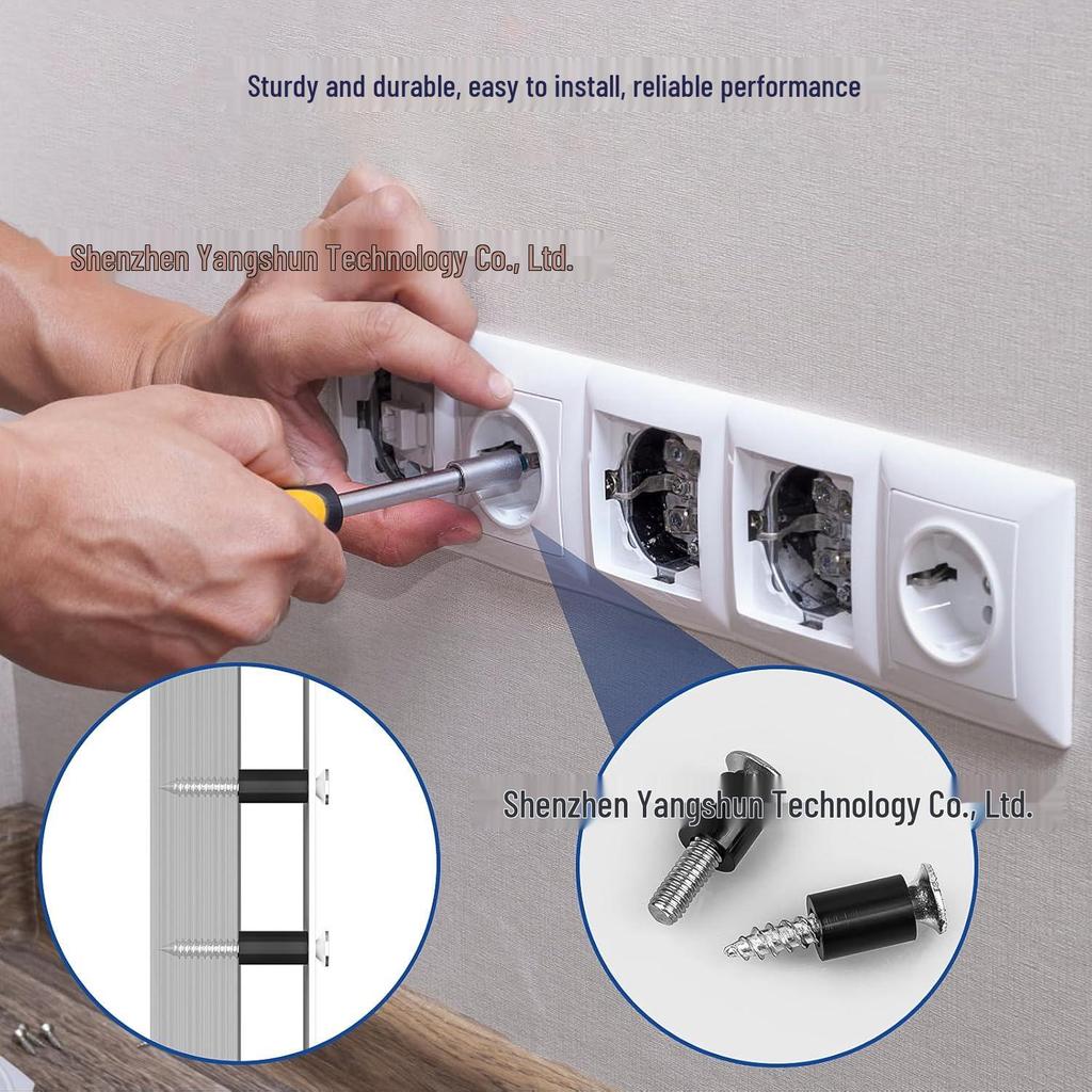 150-Piece Black Nylon Round Spacer Set (M6, 3-25mm)