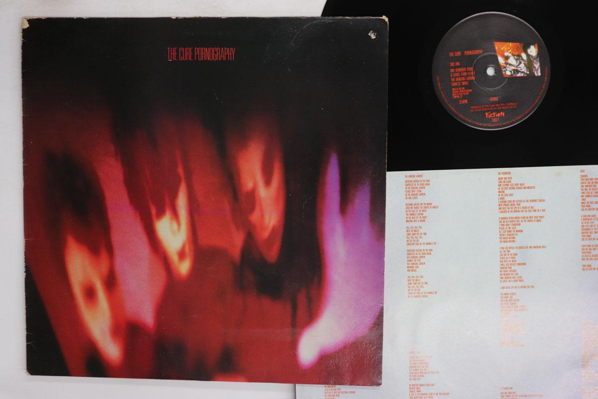 Виниловая пластинка CURE Pornography FIXD7 FICTION 1982 UK Rock Б/у