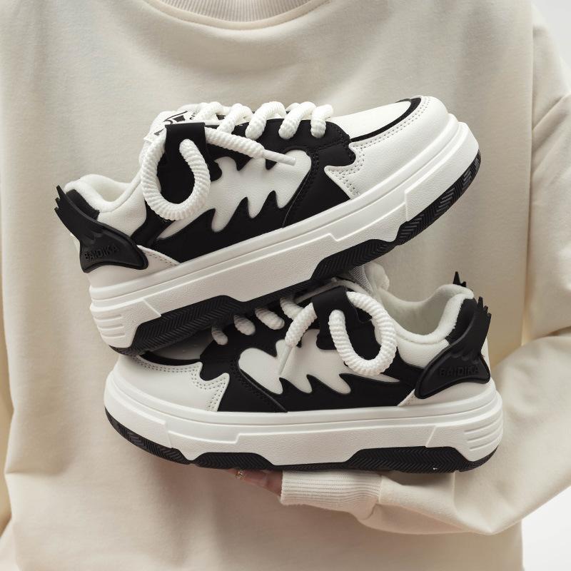 Spring new velvet cotton shoes winter thick baseplate shoes original student child 35