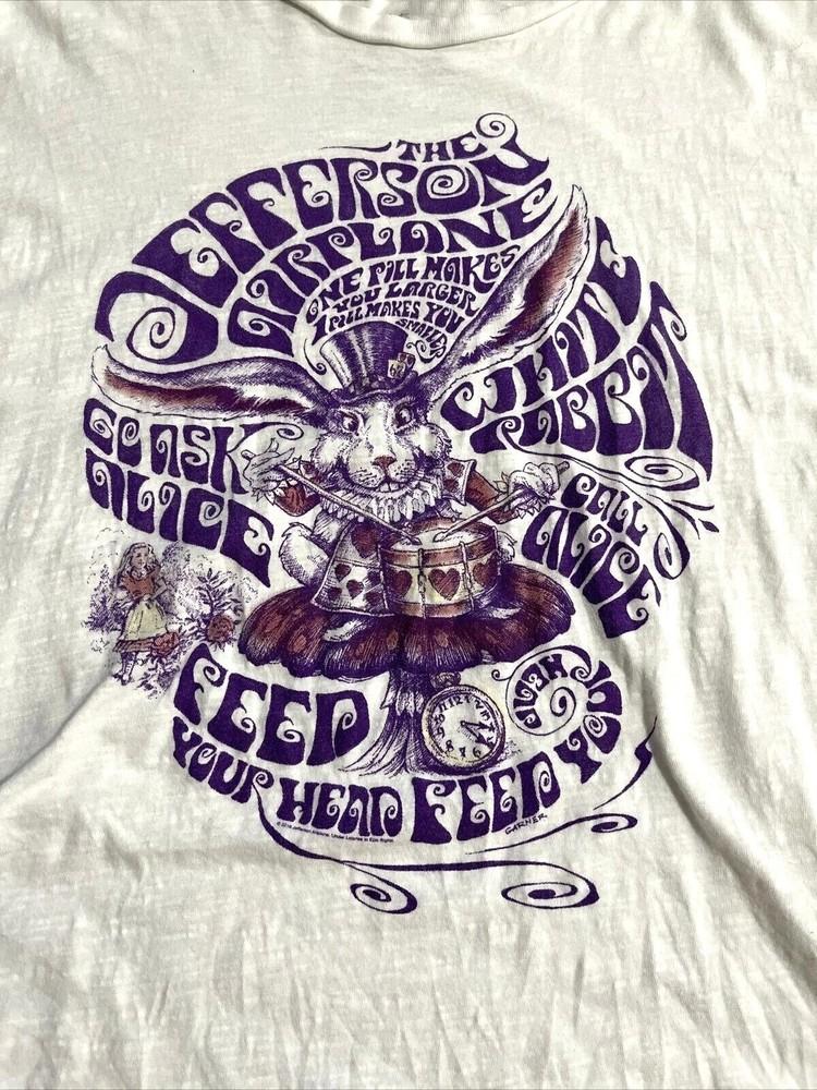 Retro Fulton Street Jefferson Airplane Shirt Classic White Unisex S-5XL Unisex T-Shirt XXL