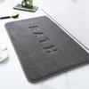 ZPOW Washable Bath Memory Nordic Hotel Comfortable for Wiping 40cm X Gray Mat, Quick-Drying, Absorbent, Foam, Style, Microfiber, Style, Soft,