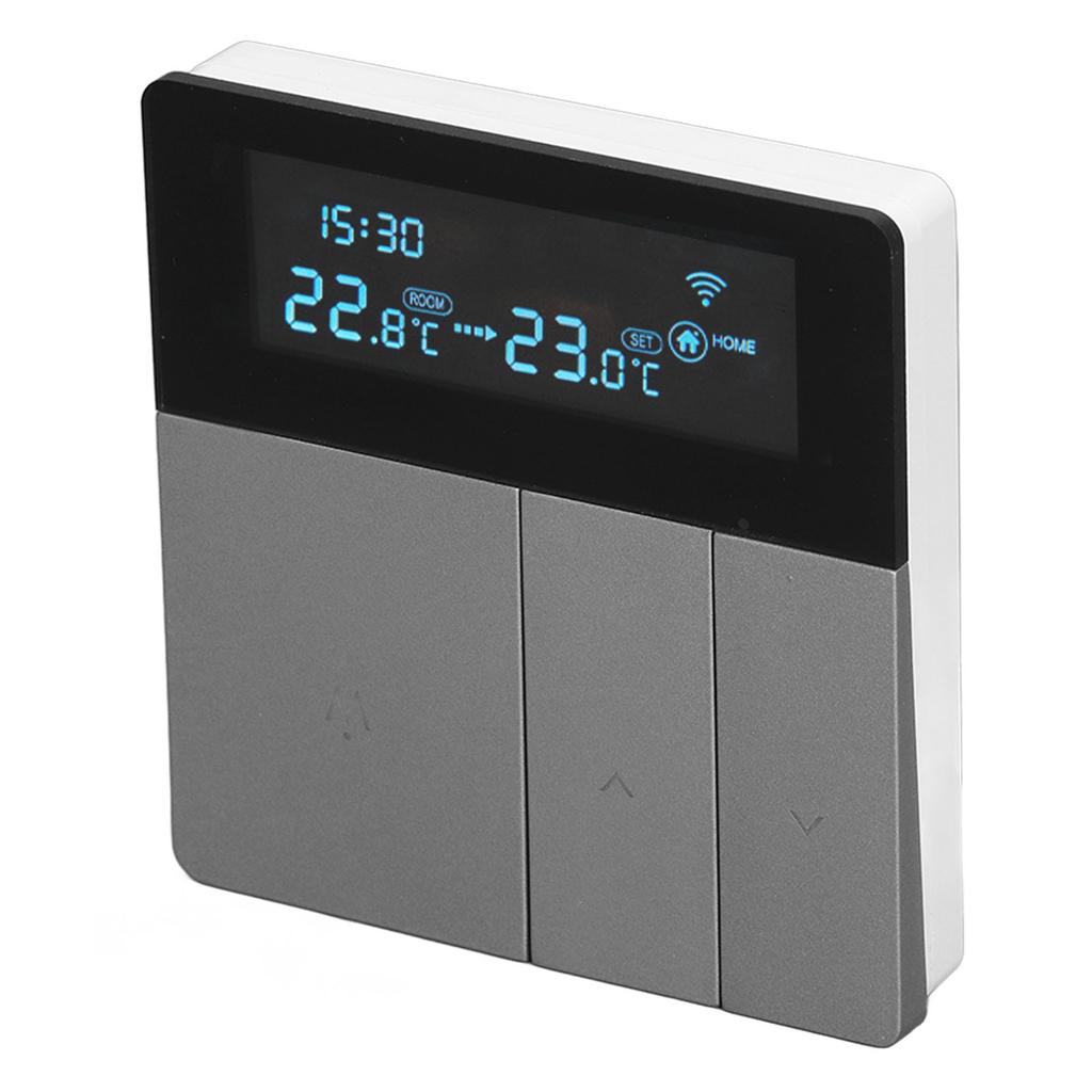 16A Smart Color Thermostat Programmable Smart Electric Heating Thermostat for Home Offices Shopping