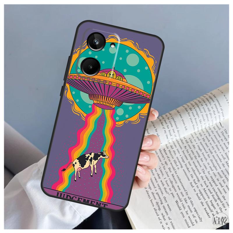 Cute Indie Hippie For Realme C53 C55 C75 C71 C61 C33 C63 C51 C65 C67 11 12 13 14 Pro Plus GT6 GT7 15 Pro Case