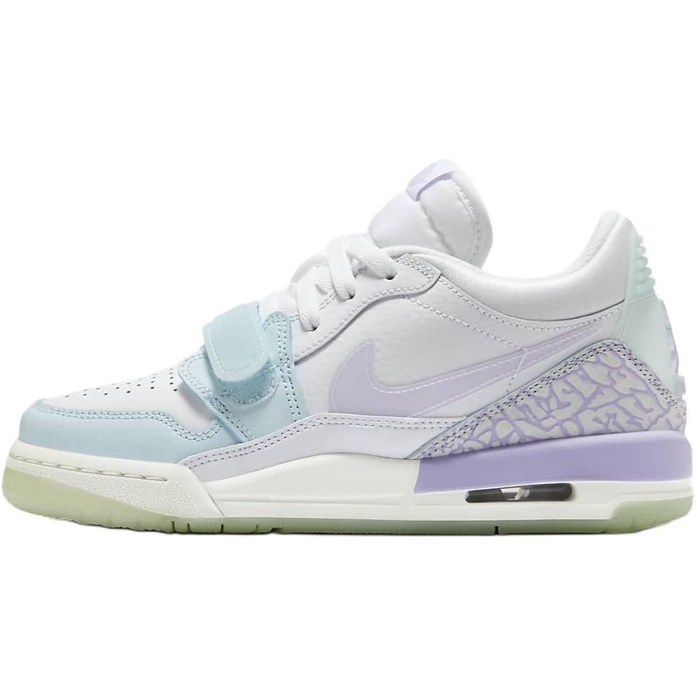 (GS) Air Jordan Legacy 312 Low White Hydrangeas Glacier Blue Kids HQ3820-151 EU 36