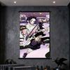Demon Slayer Tanjiro & Rengoku Flame Guardian XL Self-Adhesive Canvas