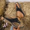 Women'S Wedge Sandals Platform Casual Shoes Floral Flip Flops Bow Tie Sandals For Women Flat Feet Arch Support Sandals For Women