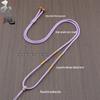 Hand-woven Adjustable Gold Jade Pendant Rope for Men and Women