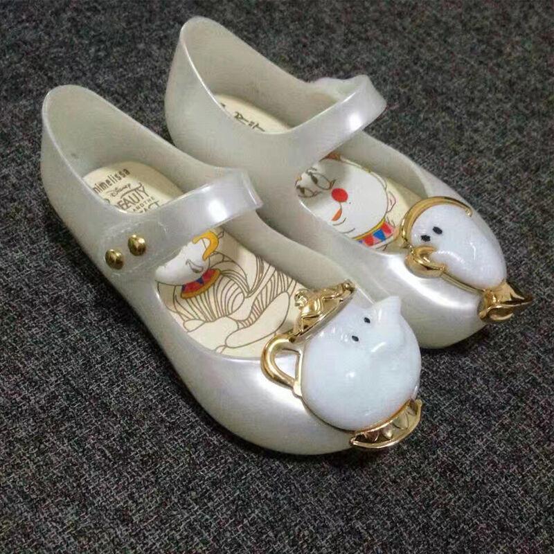 Sevimli Yeni Gül Çocuk Kız Mini Melissa Ayakkabıları Sandaletleri Küçük Çocuklar İçin ABD Bedenleri 6-11