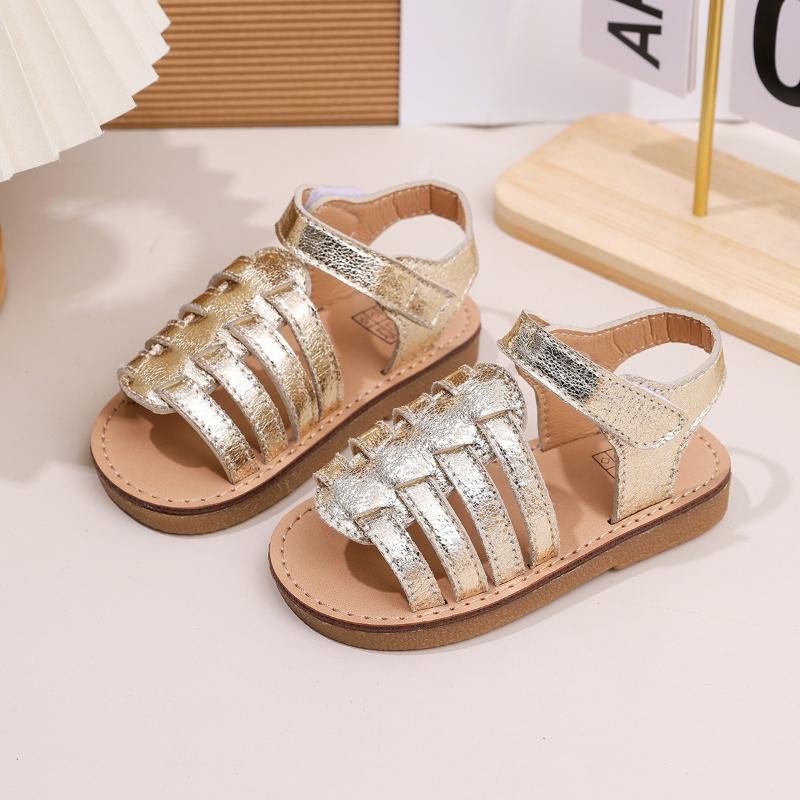 Fashion Kids Sandals Summer Baby Shoes Simple Soft Bottom Girls Casual Sandals Anti Slip Child Beach Shoes