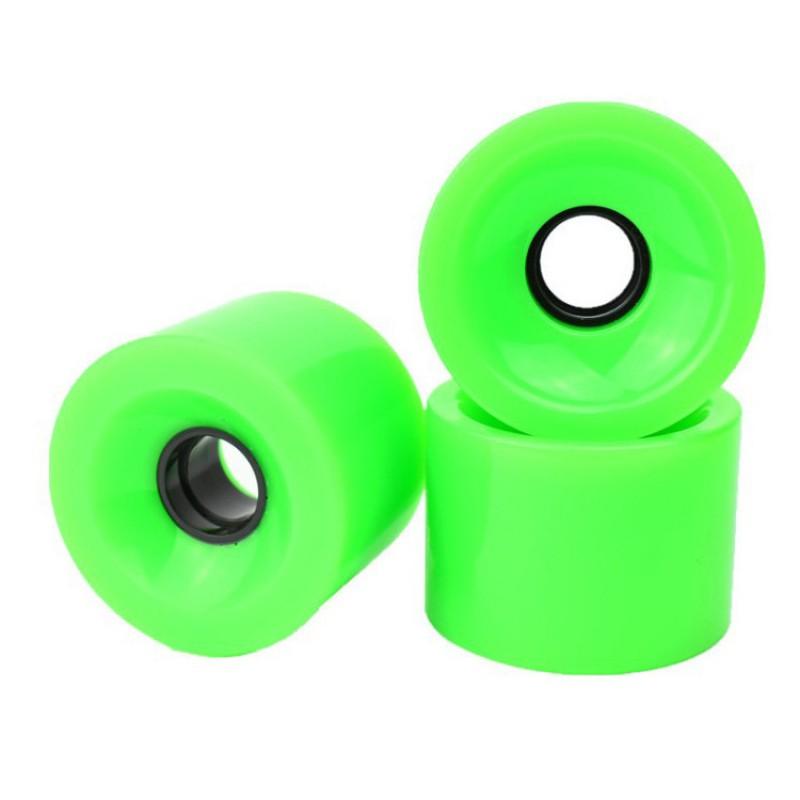 Land Skateboard Longboard Cruiser With Large 70x51mm PU Wheels 78A Hardness Smooth Ride Street Urban Commuting