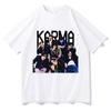 Album KARMA Tshirts 2026 New Song Ceremony Fashion Unisex/Women Clothing Unisex Cotton Short Sleeve Tops Graphic TShirt for Lover