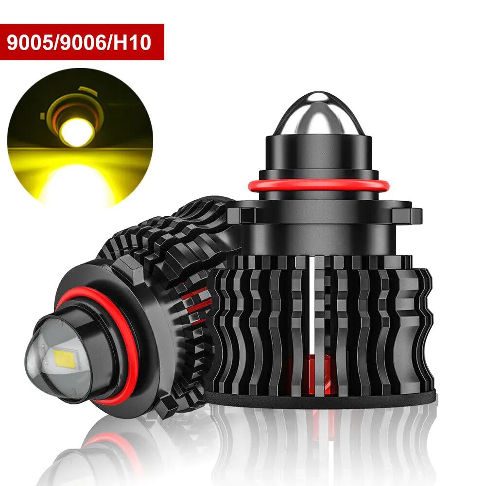 

60 Вт Автомобильные светодиодные фары Автомобильный лазерный прожектор Лампочка с линзой Фара H8-H11 Светодиодные противотуманные фары 12000 лм