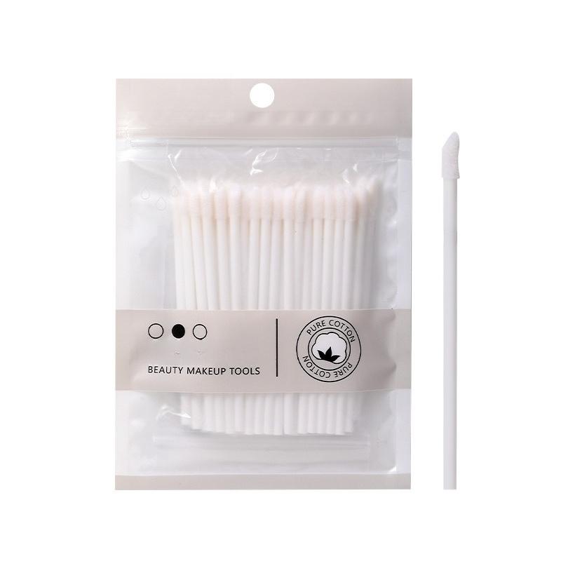 Disposable Lip Brush 50 Pcs Lip Stick Lip Gloss Brush, Lipstick Makeup Brush