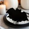 Wiederverwendbare Filz-Bestecktaschen Halloween-Themen-Besteckabdeckungen Süßigkeitentaschen Küchenutensilien-Set