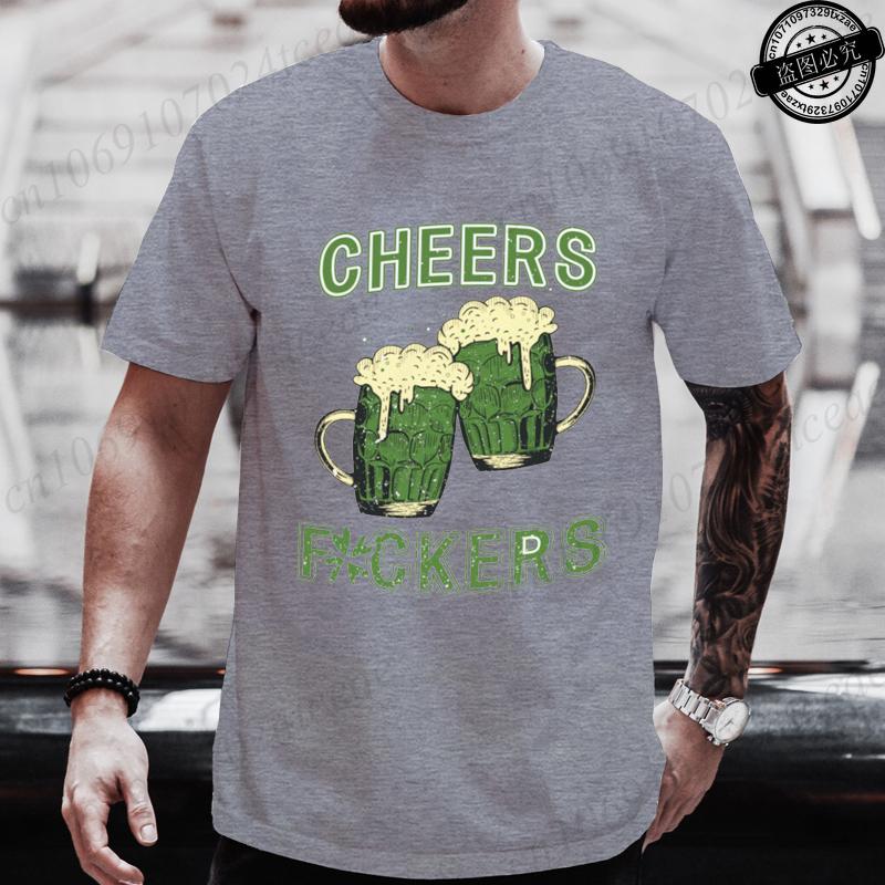 Men's Tshirt Clothing,Saint Patrick's Day Drinking T-Shirts,Beer Squad St Pattys Shirt, Green Day Tee T-Shirts Short Sleeve Tops