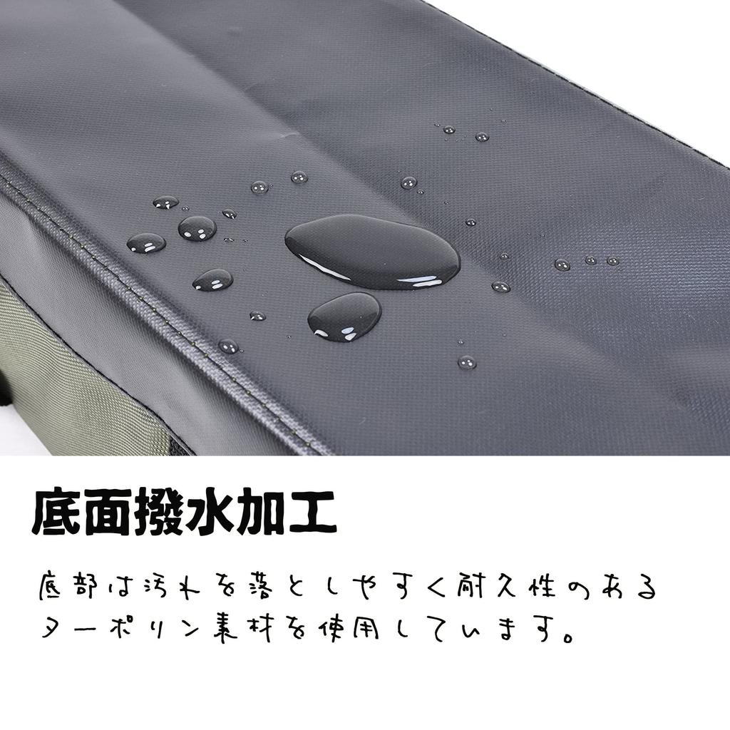 CAMPING MOON B-160C Canvas Storage Case for Camping Gear, Pegs, Peg Hammer, and Lantern, 55cm