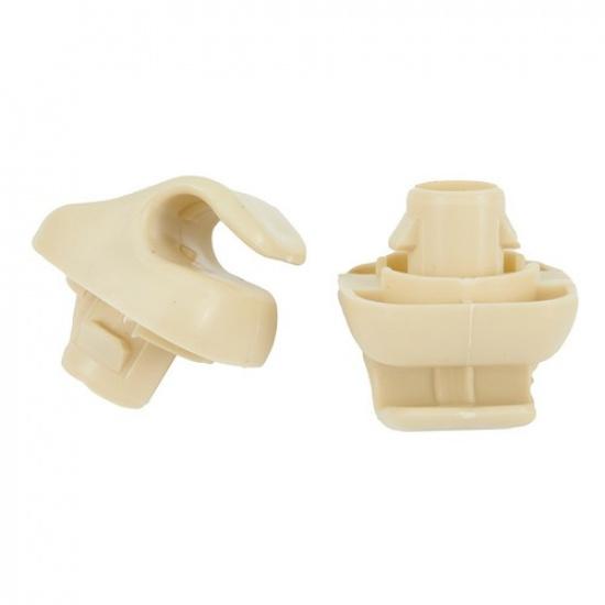 Front Left Right Sun Visor Bracket Clip High Quality Brand New 2pcs Clips