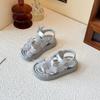 Girls Open-toed Sandals 2025 Summer New Children's Princess Shoes Little Girl Soft-soled Baby Beach Shoes Medium and Large Children