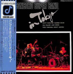 LP Record CONCORD SUPER BAND  In Tokyo ICJ67018 CONCORD JAZZ 1979 Japan Jazz Used