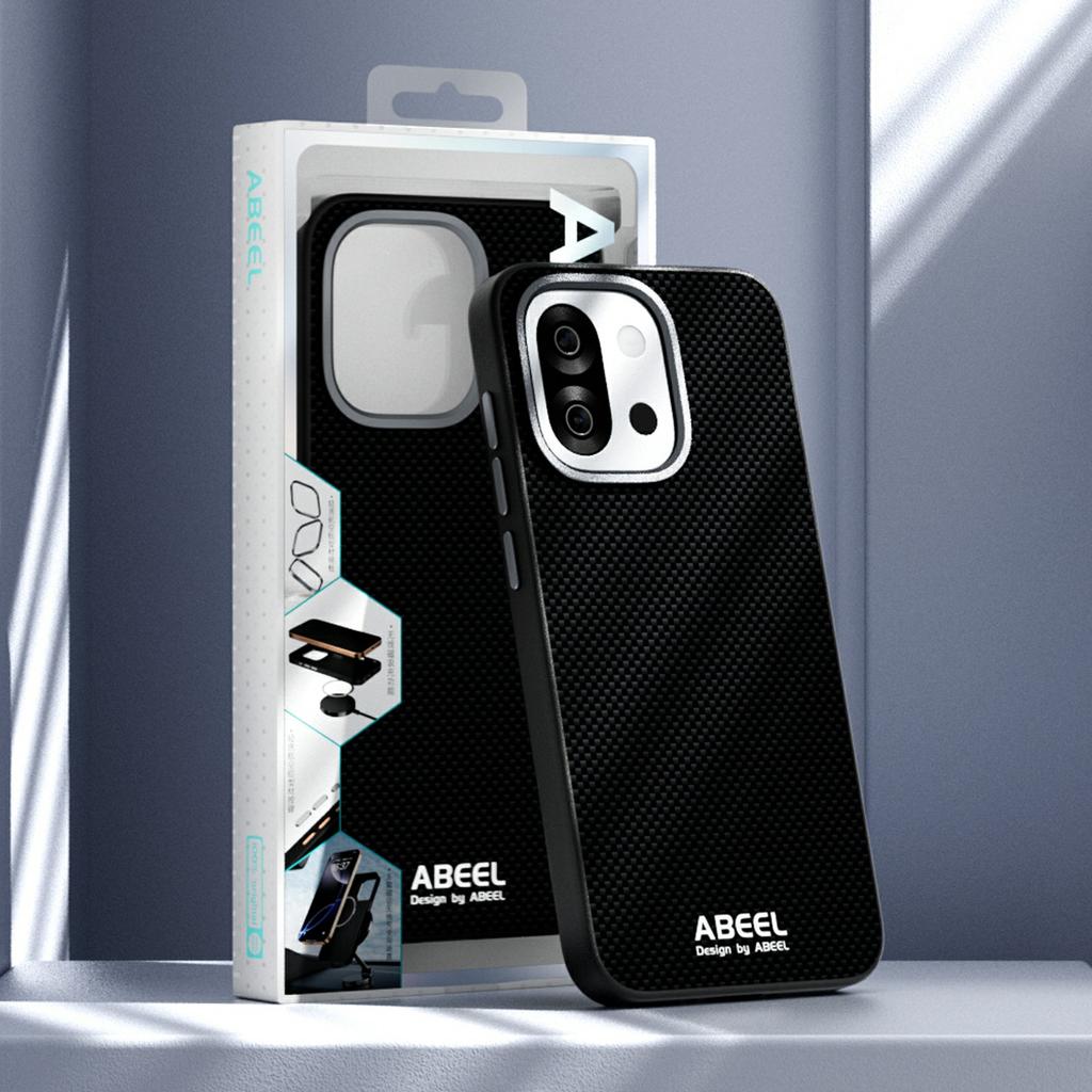 ABEEL For OnePlus 13T 5G Magnetic Case Printed PC TPU Aluminum Alloy Leather Phone Cover