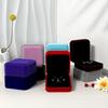 3-in-1 Schmuckschatulle Achteckiges Design Weiches Flanell Stoßfester Organizer für Halsketten Ringe Ohrringe Hochzeit