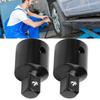 2pcs Chrome Vanadium Steel Socket Adapter Converter 1/2 to 3/8 Impact Socket Adapter  Sleeve Reducer