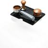 1pc Coffee Utensils Tamper Mat Food Grade Silicone Pad Non Slip Protective Pad Coffee Powder Pad Storage Mat