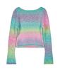 YOUTHBATH Color Gradation Cropped Knit_Pink