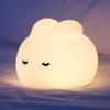 Rabbit Night Light For Kids Room Cute Bunny Lamp Gifts for Nursery Girls Boys Toddler Kawaii Room Decor USB Silicone Night Light