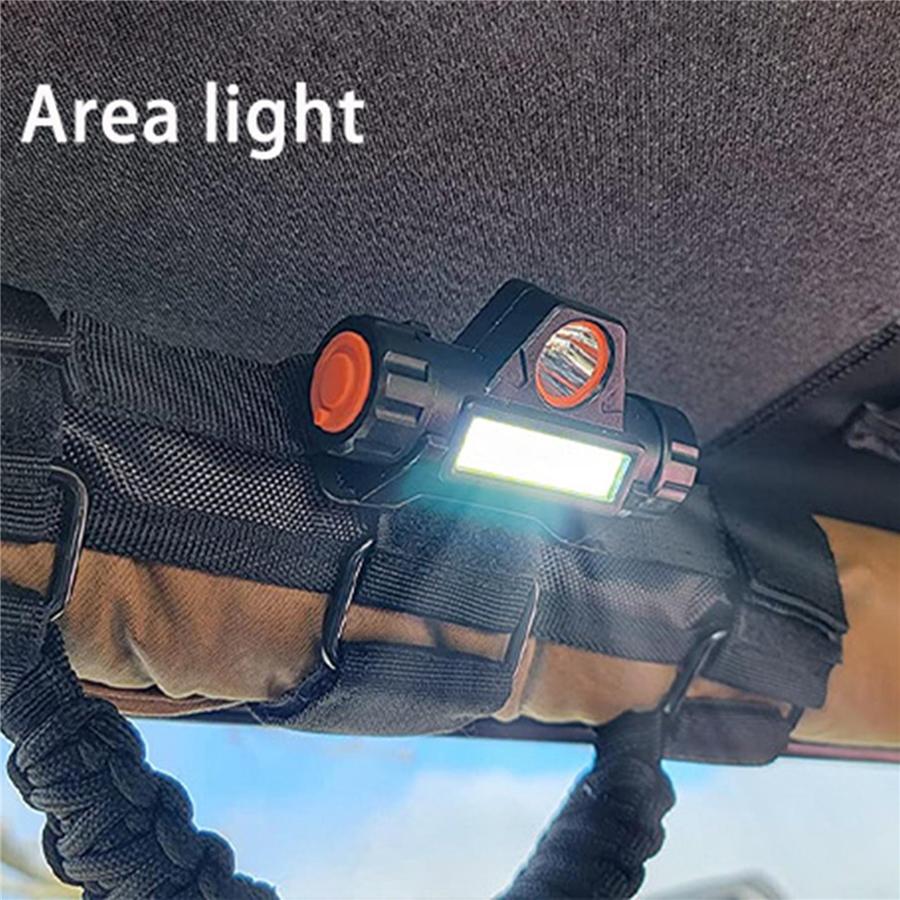 1pc Roll Bar Grab Handles W/Dome Light For Jeep Wrangler 1945-2021 YJ TJ JK JL