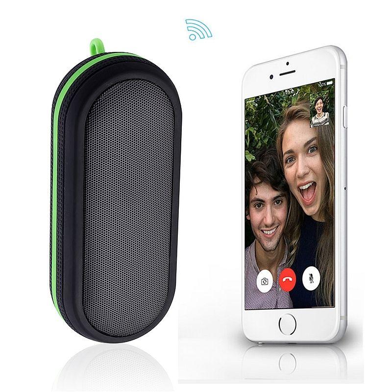 Mini Wireless Waterproof Bluetooth Speaker for Sport and Outdoor C18 Black