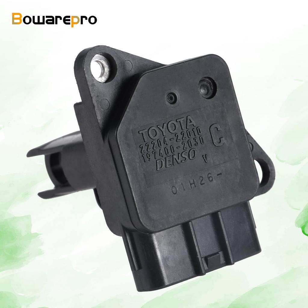 Bowarepro MAF Mass Air Flow Sensor Meter for Toyota Camry Avalon Tundra Tacoma RAV4 Highlander Prius Es300 Rx300 Gs300 Es330 Ls430 Rx330 Scion Xa Xb