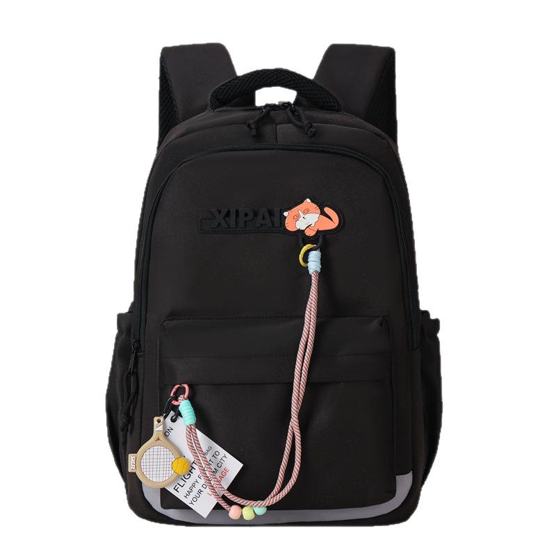 Schoolbag Simple and Versatile High-value Backpack Women's Light and Fashionable Large-capacity Schoolbag Short Trip Daily Commuter Backpack