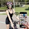 HD Sportkamera Fahrradscheinwerfer: Outdoor-Radfahren, Mountainbike, Straßenrekorder, Taschenlampenkamera