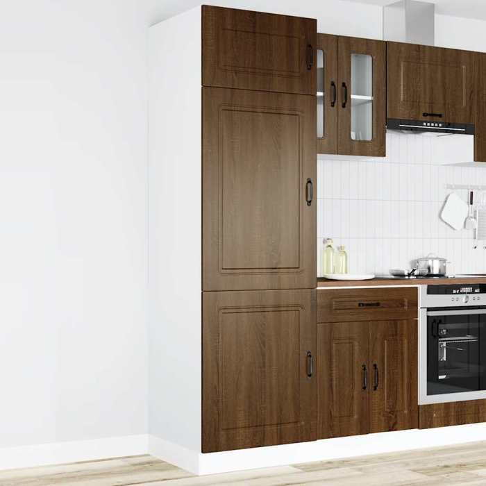 VidaXL Armoire de cuisine Kalmar chêne marron bois d'ingénierie 853634