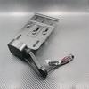 Black Telescopic Folding LED Light Side Mount License Plate for Harley 2004UP Sportster XL 883 1200 48