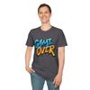 Game Over T-Shirt, Casual Graphic Tee, Streetwear Top, Gamer Shirt