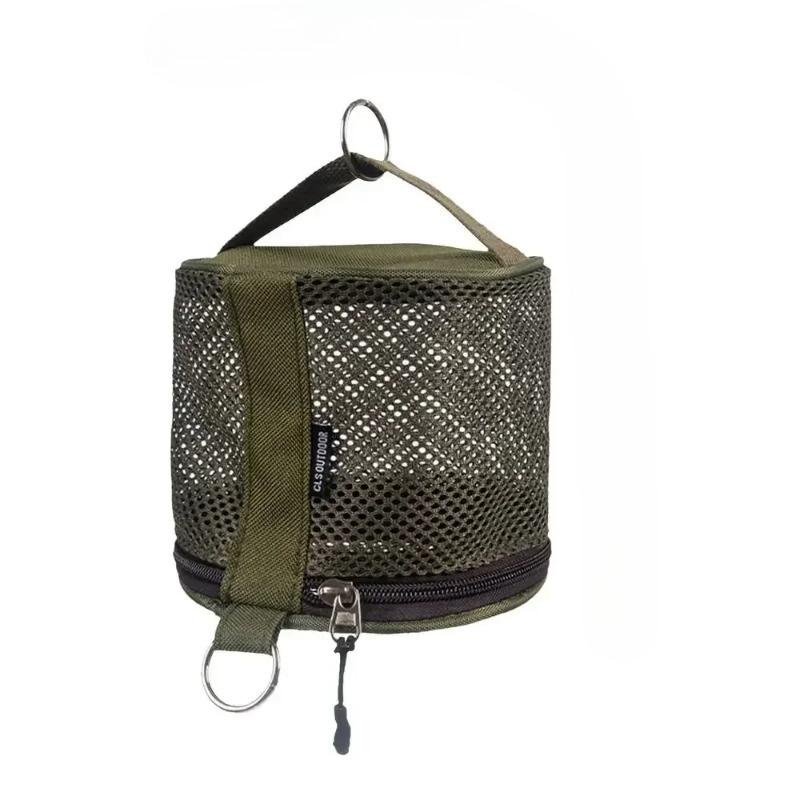 1pc Outdoor Camping Tissue Box Roll Storage Bag with Hook, Portable Tissue Holder, Tent Hanging Napkin Rack, Camping Supplies