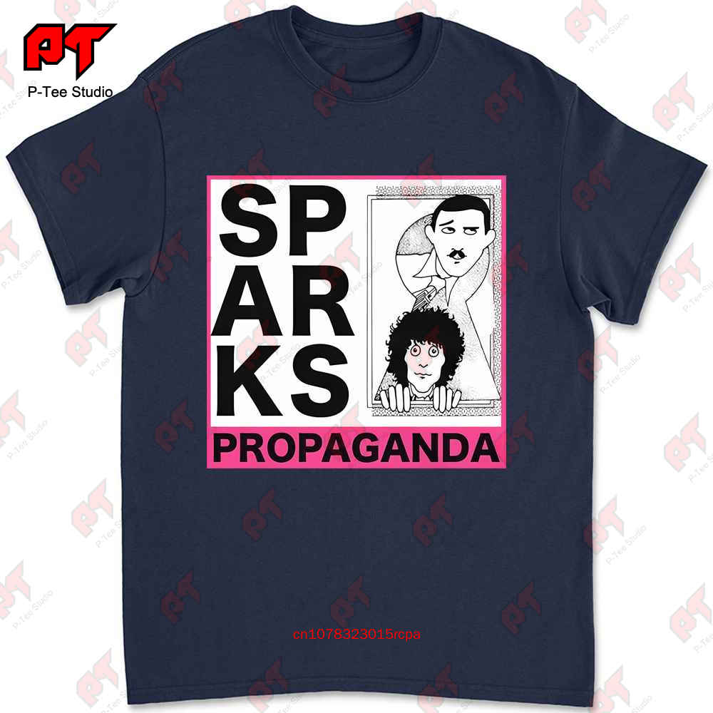 Sparks T Shirt Band Art Pop Rock Glam MKCJ
