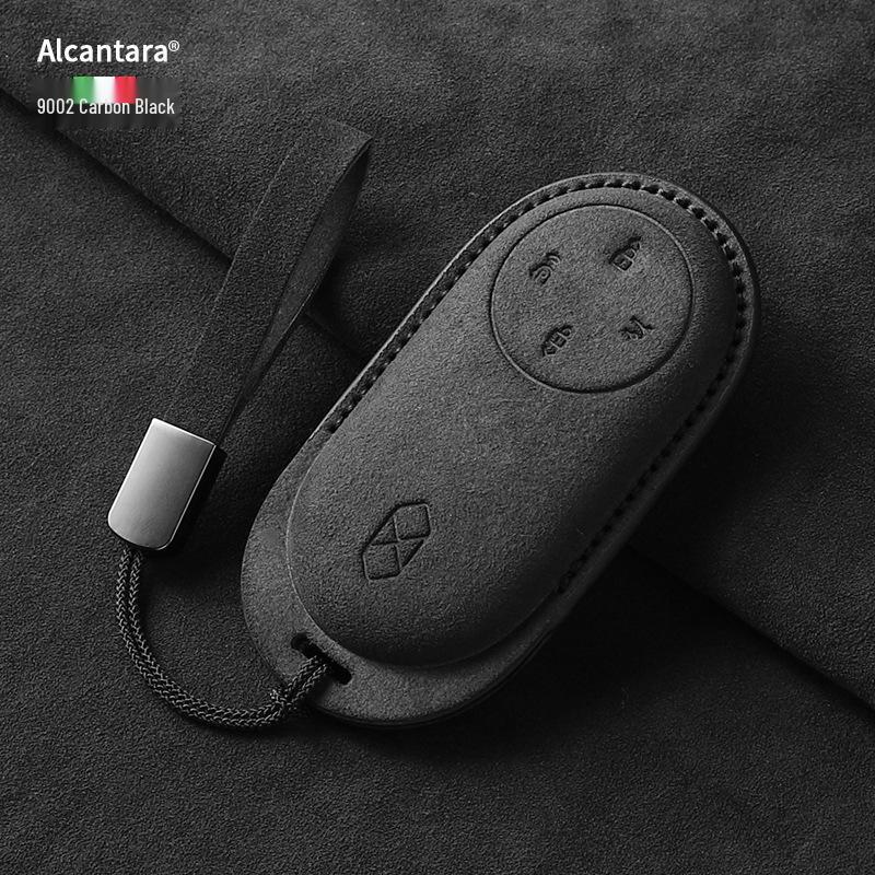 2026 Luxeed R7 Key Case: Suede S7/M8 Protective Shell with Full Coverage & Buckle
