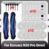 Compatible for Ecovacs N30 Pro Omni Replacement Main Side Brush Mop Pad Dust Bags Spare Parts Accessories