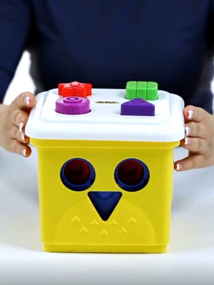 

[toytron] K s Kids Block Stacking & Shape Sorting Basket KA10498